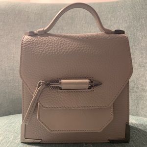 Mackage Keeley crossbody with top handle in gray